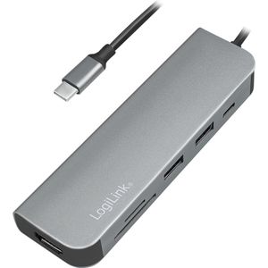 Logilink Compatibel met USB-C Multifunction Hub - Docking Station - HDMI