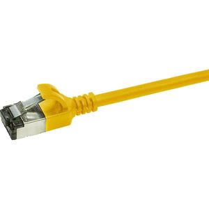 CAT6a U/FTP Ultraflex, 100% koper, geel, 3M - Netwerkkabel - Computerkabel - Kabel