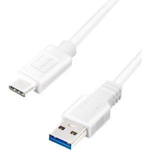 LogiLink USB-kabel USB 3.2 Gen1 (USB 3.0 / USB 3.1 Gen1) USB-A stekker, USB-C stekker 2.00 m CU0176