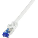 LogiLink C6A091S RJ45 CAT 6A S/FTP 10.00 m Wit 1 stuk(s)