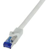 LogiLink - Patchkabel - Cat.6A - S/FTP - 1,0 m - Grijs