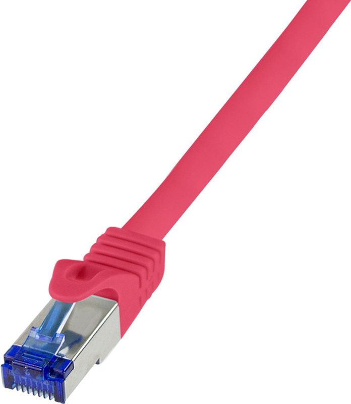 LogiLink - Patchkabel - Rood - Cat.6A - S/FTP - 1,0 m