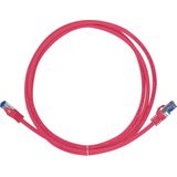 LogiLink - C6A094S - RJ45 CAT 6A S/FTP - Rood - 10.00 m - 1 stuk
