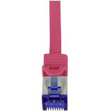 LogiLink - C6A094S - RJ45 CAT 6A S/FTP - Rood - 10.00 m - 1 stuk