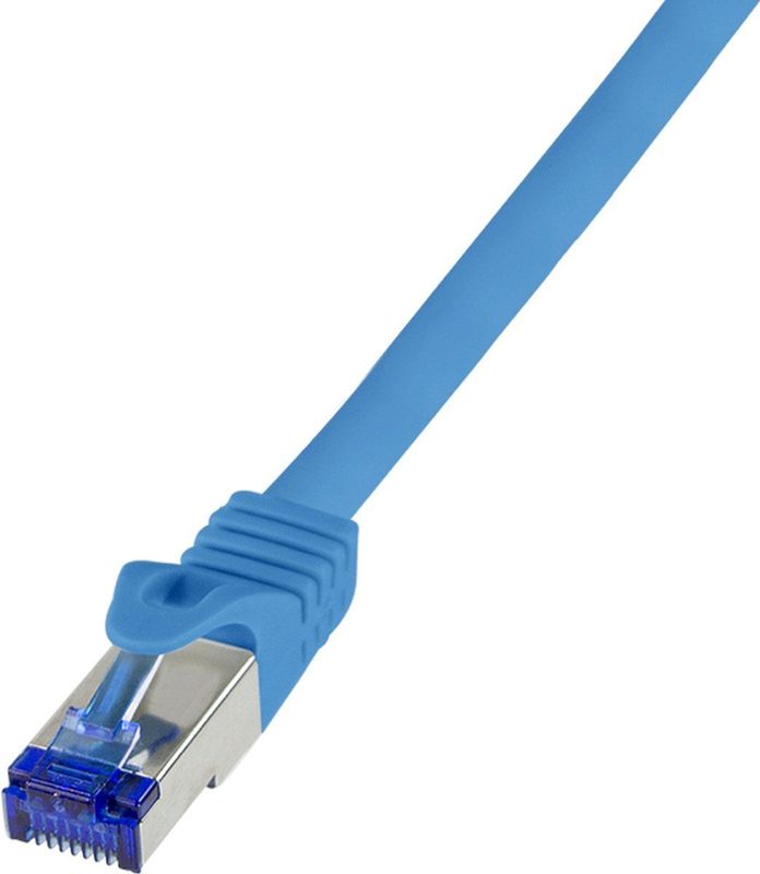 LogiLink - Patchkabel - Blauw - Cat.6A - S/FTP - 1,0 m