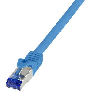 LogiLink - Patchkabel - Cat.6A - S/FTP - 7,5 m - Blauw
