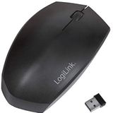 LogiLink - Bluetooth Optical Mouse - Zwart - Ergonomisch Ontwerp