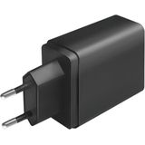 LogiLink - PA0221 - Adapterstekker - Zwart - USB-C en USB-A - 15W