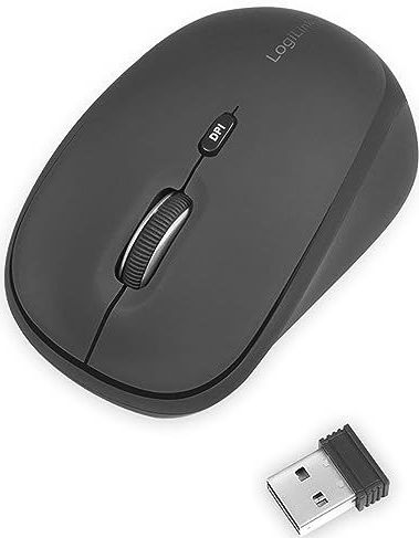 LogiLink - ID0193 - Draadloze Muis - Zwart - 2,4 GHz Verbinding