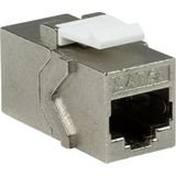 CAT6a - Keystone Koppelstuk - Afgeschermd - Geschikt voor RJ45 Patchkabels