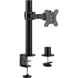 LogiLink BP0104 monitorhouder voor 17-32 inch (17-32 inch), staal, lengte van de arm: 199 mm, zwart