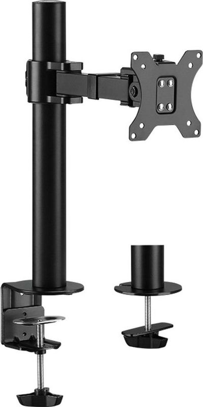 LogiLink BP0104 Monitorhouder - Zwart - VESA 75x75, 100x100, Belastbaar Tot 9 kg