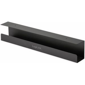LogiLink - KAB0070 - Kabelorganizer - Zwart - Onderbouwmontage