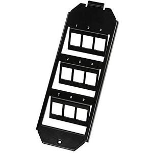 LogiLink 3 x 3 Blank Keystone Patch Panel, Printer accessoires
