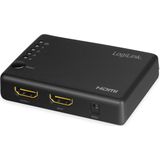 LogiLink - HD0036 - HDMI-splitter - 1x4-poort - 4K/30 Hz - Slank