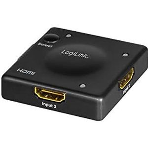 LogiLink HD0041 HDMI-switch 3x1 1080p/60Hz Mini