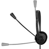 LogiLink - HS0054 - Hoofdtelefoon - Zwart - Bedraad - On-Ear