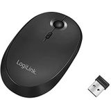 LogiLink - Muis - Draadloos - Zwart - 2.4 GHz - Bluetooth 4.0