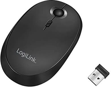 LogiLink - Muis - Draadloos - Zwart - 2.4 GHz - Bluetooth 4.0