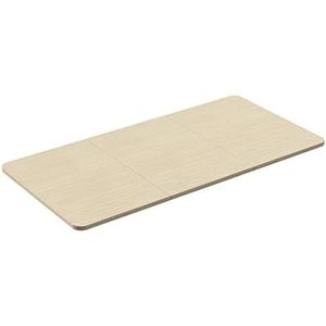 LogiLink EO0040 - houten tafelblad 3-delig, 1200 (l) x 600 (b) x 18 (h) mm, kleur: natuurlijk hout