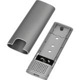 LogiLink UA0389 SATA-HDD-behuizing M.2 PCIe NVMe SSD, M.2 SATA SSD USB-C