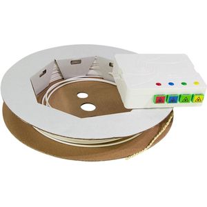 LOGILINK FTTH-aansluitbox FB4SC50, 4x SC/APC, met 50 m installatiekabel