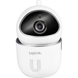 LogiLink SH0117 - IP-camera - Wit - Zwenk- en Kantelbaar - 2-weg Audio