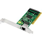 LogiLink - Gigabit LAN PCI-kaart - 1-poort - Chipset: RTL8169SC - Met WOL-functie