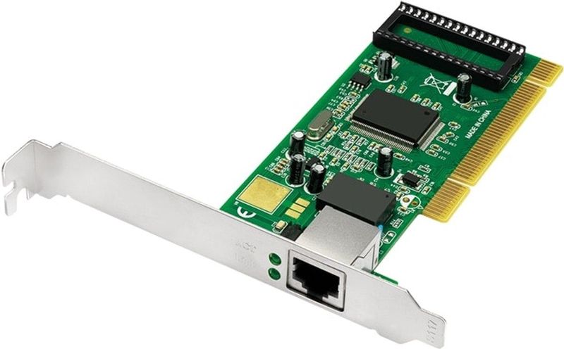 LogiLink - Gigabit LAN PCI-kaart - 1-poort - Chipset: RTL8169SC - Met WOL-functie