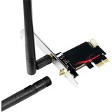 LogiLink - WL0248 - PCI Express Kaart - WLAN 5GHz/6GHz/2,4GHz - Bluetooth 5.2
