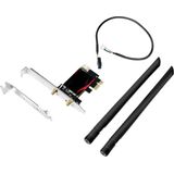 LogiLink - WL0248 - PCI Express Kaart - WLAN 5GHz/6GHz/2,4GHz - Bluetooth 5.2