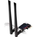 LogiLink - WL0248 - PCI Express Kaart - WLAN 5GHz/6GHz/2,4GHz - Bluetooth 5.2