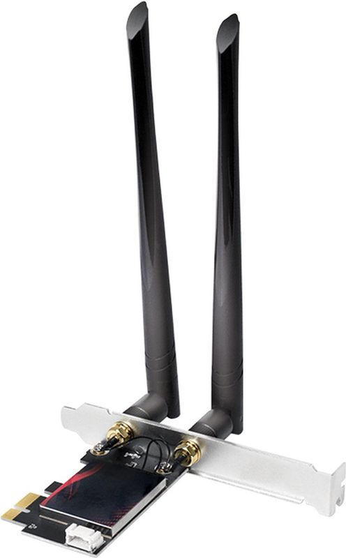 LogiLink - WL0248 - PCI Express Kaart - WLAN 5GHz/6GHz/2,4GHz - Bluetooth 5.2