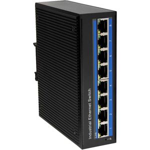 LogiLink NS201P Industrial Ethernet Switch 8 poorten 10 / 100 MBit/s PoE-functie