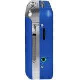 LogiLink - UA0393 - Draagbare Cassettespeler - Blue, Zilver