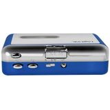 LogiLink - UA0393 - Draagbare Cassettespeler - Blue, Zilver