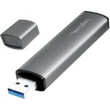 LogiLink UA0394 USB 3.2 Gen 2 Hub - SD Kaartlezer - Spacegrijs