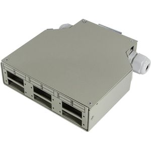 LOGILINK LWL DIN-rail-lasdoos FB5000, LC- of SC-koppelingen