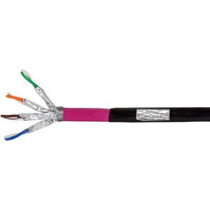 LogiLink Ondergrondse kabel S/FTP AWG23 (S/FTP, CAT7, 100 m), Netwerkkabel