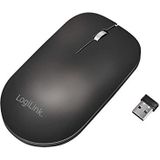 LogiLink - Draadloze Muis - Zwart - 2,4 GHz - 1000 DPI