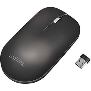LogiLink - Draadloze Muis - Zwart - 2,4 GHz - 1000 DPI