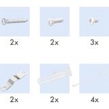 LogiLink - Controleer - Server Accessoires - Zwart - Cat.6A - Patchpaneel