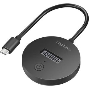 LogiLink - USB 3.2 Gen 2 Quickport - Docking Station - Zwart - Voor M.2 NVMe en SATA SSD's