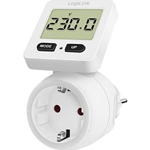 LogiLink EM0004 Energiekostenmeter, display 180° draaibaar, wit