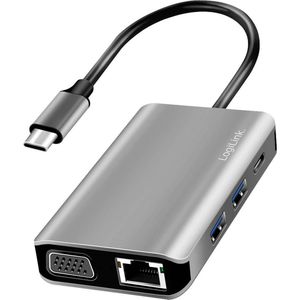 LogiLink - UA0410 - USB-C Dockingstation - Universeel - USB Power Delivery