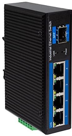 Logilink - Ns204 - SFP Switch - Zwart - 4 Poorten