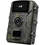 Wildcamera met nachtzicht, warmte- en bewegingsactivering, Full HD 1080p resolutie (1920 x 1080 (16:9) @ 30 fps), IP66-bescherming, 90°-groothoeklens IR-detectiebereik voor een breder gezichtsveld, 2