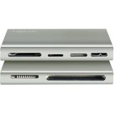 LogiLink - CR0048 - Geheugenkaartlezer - Zilver - 5-in-1, USB 3.2 Gen 1, Tot 1 TB