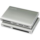 LogiLink - CR0048 - Geheugenkaartlezer - Zilver - 5-in-1, USB 3.2 Gen 1, Tot 1 TB