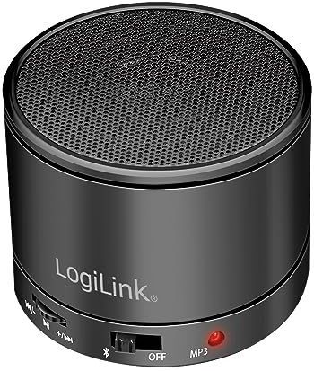 LogiLink - SP0062 - Bluetooth Luidspreker - Zwart - Oplaadbare Batterij